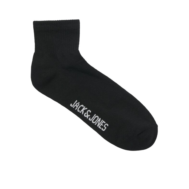 Jack & Jones Jack & Jones Heren Korte Sportsokken JACLEON Tennissokken 7-Pack Zwart