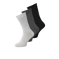 Jack & Jones Jack & Jones Heren Sokken JACBASIC Bamboo Grijs/Zwart 3-Pack