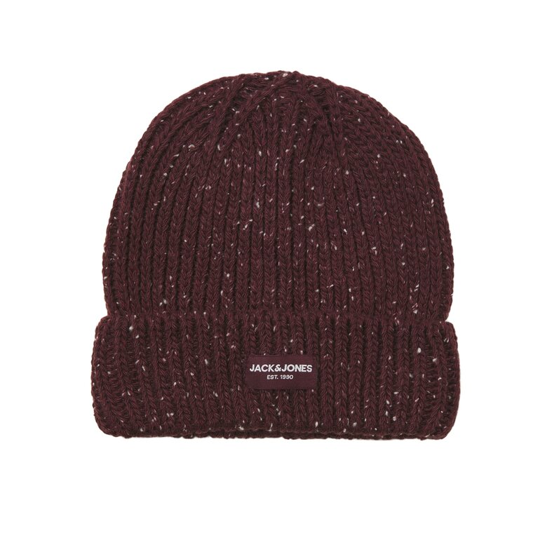 Jack & Jones Jack & Jones Heren Muts JACCLIFF Beanie Vineyard Wine
