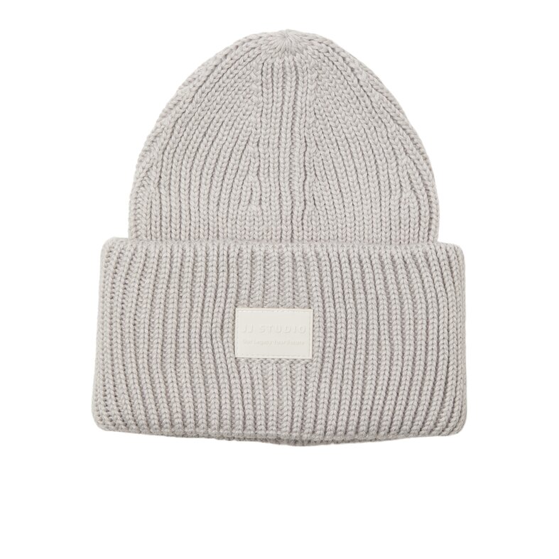 Jack & Jones Jack & Jones Heren Muts JACHAKKAI Beanie Moonbeam Grijs