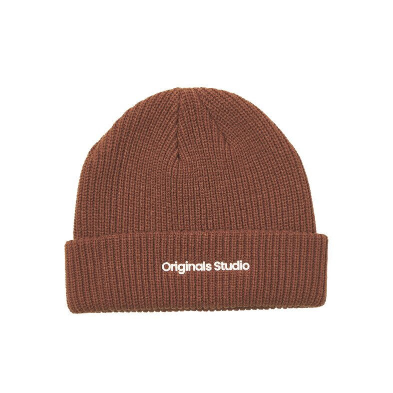 Jack & Jones Jack & Jones Heren Muts JACVESTERBRO Beanie Brandy Brown