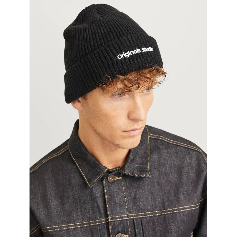 Jack & Jones Jack & Jones Heren Muts JACVESTERBRO Beanie Zwart