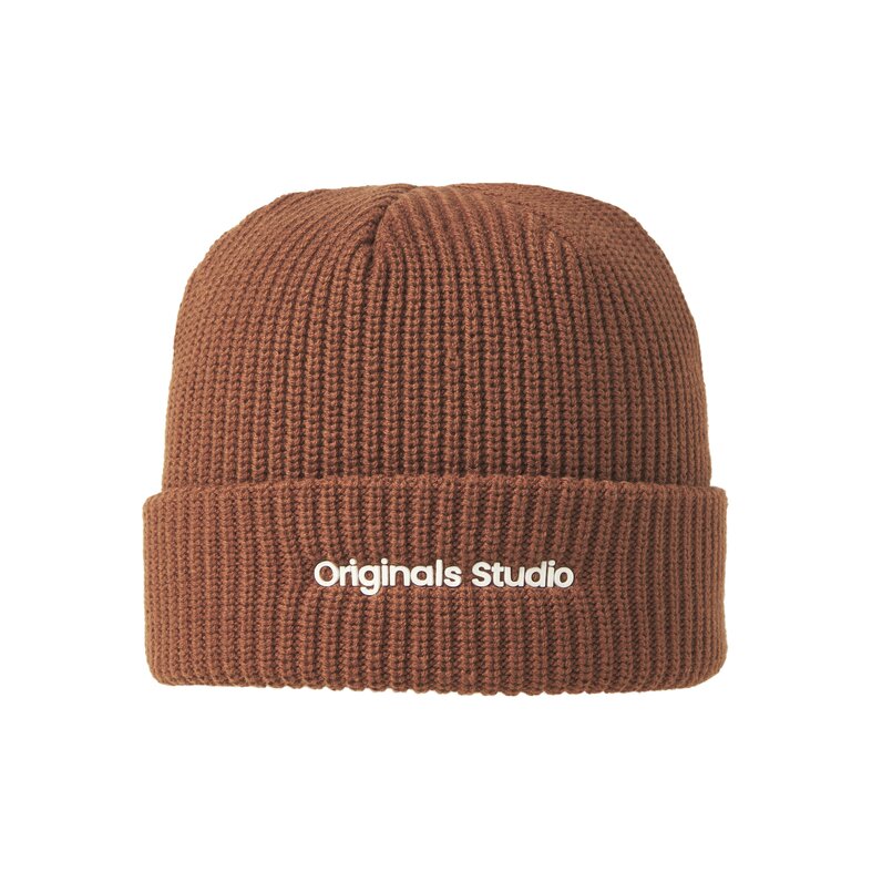 Jack & Jones Jack & Jones Heren Muts JACVESTERBRO Beanie Brandy Brown