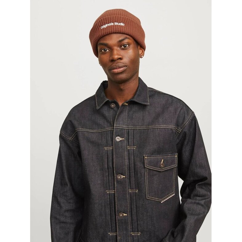 Jack & Jones Jack & Jones Heren Muts JACVESTERBRO Beanie Brandy Brown