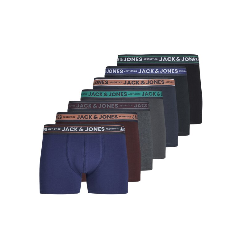 Jack & Jones Jack & Jones Men's Boxer Shorts Trunks JACDANIEL 7-Pack