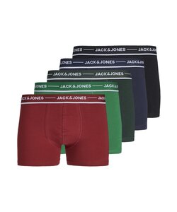 Jack & Jones Heren Boxershorts Trunks JACCLAUS 5-Pack