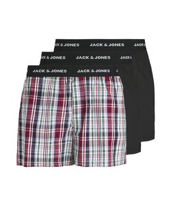 Jack & Jones Heren Plus Size Wijde Boxershorts JACCHRISTIAN 3-Pack