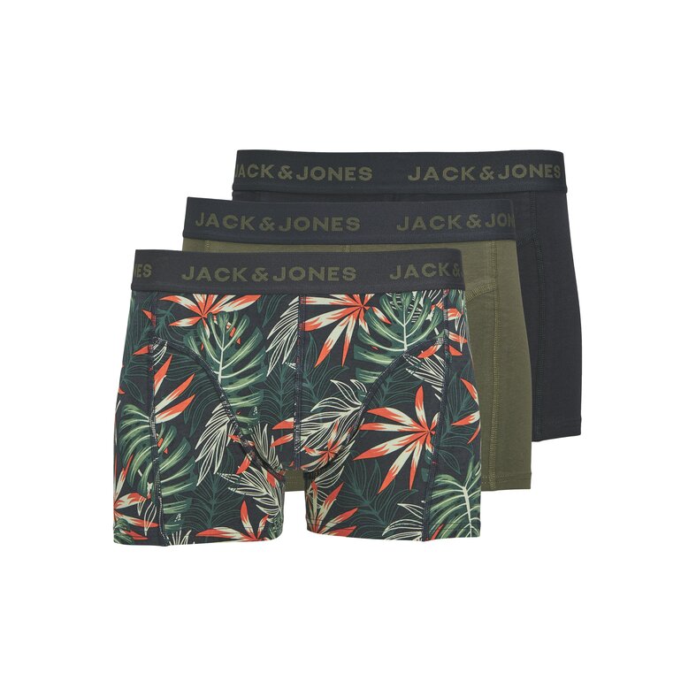 Jack & Jones Jack & Jones Heren Boxershorts Trunks JACLOUI 3-Pack