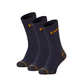 Cat CAT Work Socks Navy Blue - 15 pairs