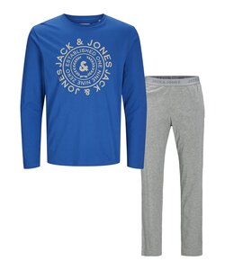 Jack & Jones Junior Pyjamaset Jongens JACATHENS Blauw/Grijs