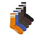 Jack & Jones Junior Jack & Jones Junior Sportsokken Jongens JACFRANCIS Tennissokken Multicolour 5-Pack