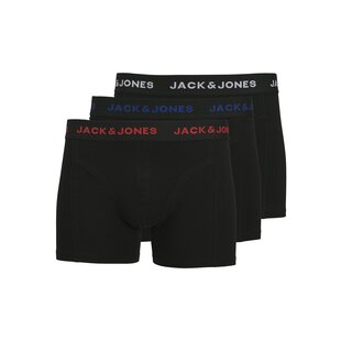 Jack & Jones Heren Boxershorts Trunks JACBLACK FRIDAY Zwart 3-Pack