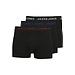 Jack & Jones Jack & Jones Heren Boxershorts Trunks JACBLACK FRIDAY Zwart 3-Pack