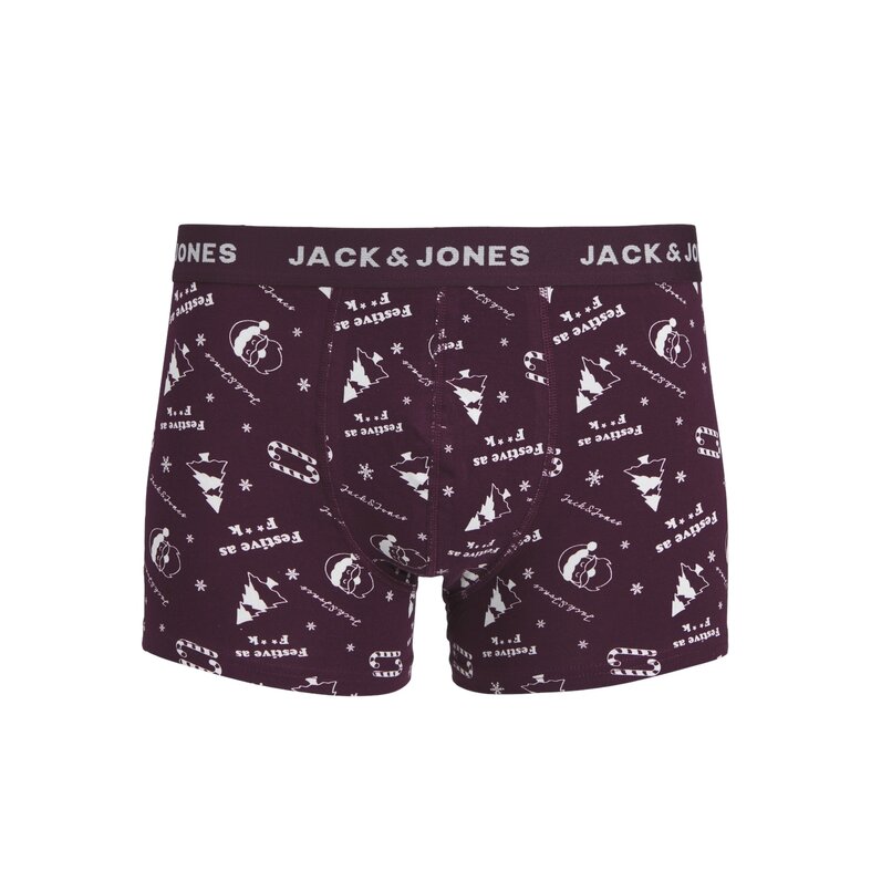 Jack & Jones Jack & Jones Heren Kerst Giftbox Sokken + Boxershort JACSNOWFLAKE