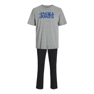 Jack & Jones Men's Pyjama Set Giftbox JACELTON Grey