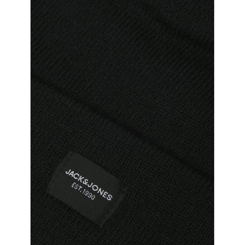 Jack & Jones Jack & Jones Heren Giftbox Muts+Sjaal JACDNA Zwart