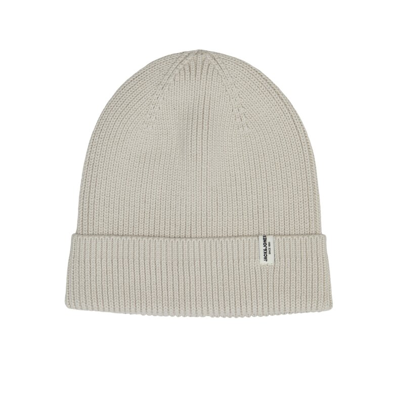 Jack & Jones Jack & Jones Men's Hat JACBRINK Beanie Moonbean Beige