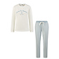 By Louise By Louise Dames Pyjama Set Lang Dare To Dream Wit