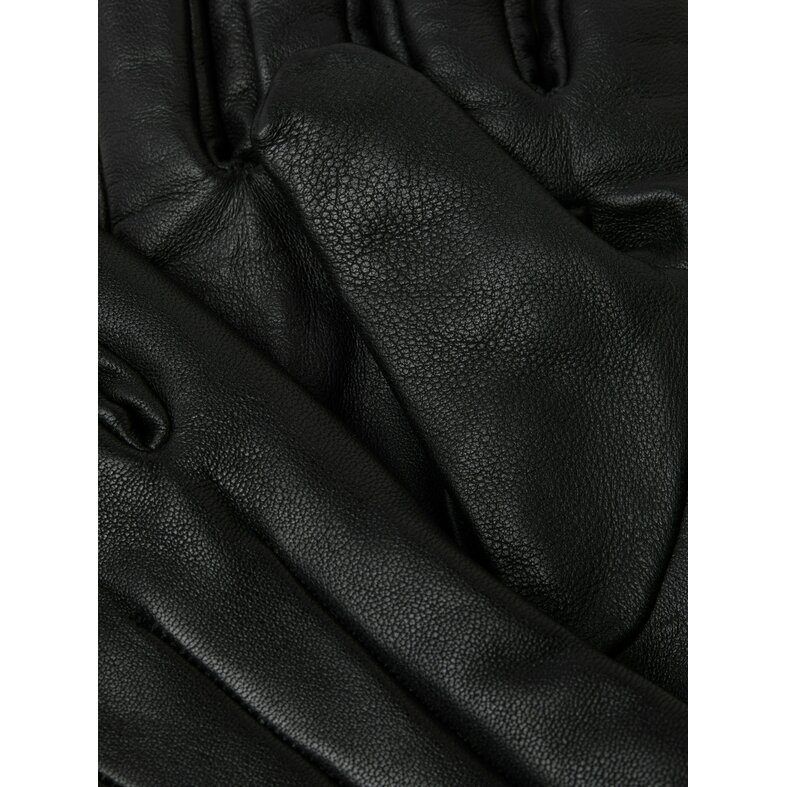 Jack & Jones Jack & Jones Men's Leather Gloves JACMONTANA Black