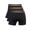 CR7 CR7 Heren Boxershorts Effen Zwart/Goud 3-Pack