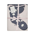 By Louise By Louise Dames Winter Pyjama Set Lang Interlock Roze Gestreept