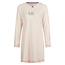 By Louise By Louise Ladies Nightshirt Interlock Long Sleeve Striped Pink