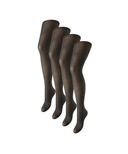 Pieces Ladies Tights PCNEW NIKOLINE 20 Den Tights Black 4-Pack
