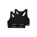 PIECES Pieces Dames BH PCLOGO Zwart 2-Pack