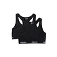 PIECES Pieces Ladies Bra PCLOGO Black 2-Pack