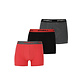 O'Neill O'Neill Heren Boxershorts Trunks Rood/Grijs/Zwart 3-Pack
