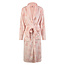 By Louise By Louise Fleece Badjas Dames Hartjes Roze