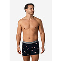 Happy Shorts Happy Shorts Men's Boxer Shorts Christmas Print 2-Pack Santa