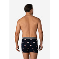 Happy Shorts Happy Shorts Men's Boxer Shorts Christmas Print 2-Pack Santa