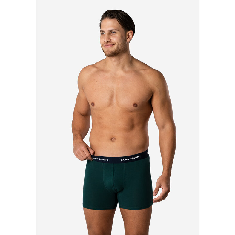 Happy Shorts Happy Shorts Men's Boxer Shorts Christmas Print 2-Pack Christmas