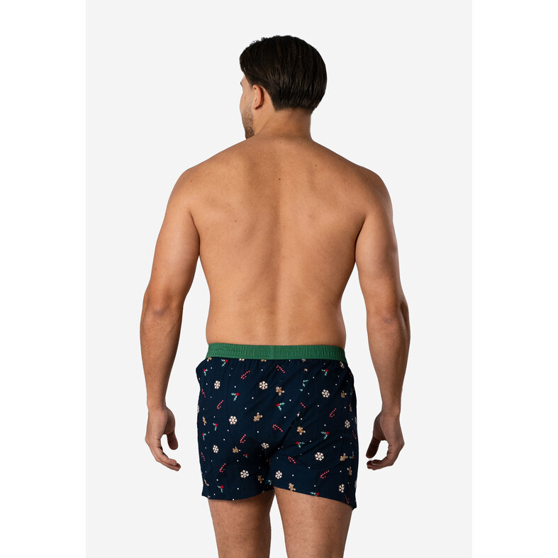 Happy Shorts Happy Shorts Heren Wijde Boxershorts Kerst Print Christmas Allover