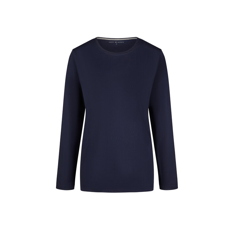 Happy Shorts Happy Shorts Dames Kerst Pyjama Set Shirt + Broek Giftbox Bakkerij Blauw