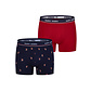 Happy Shorts Happy Shorts Heren Boxershorts Kerst Print 2-Pack Gingerbread