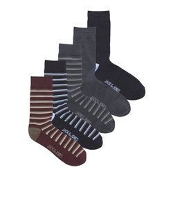 Jack & Jones Men's Socks JACTHEO 5-Pack Gift Box