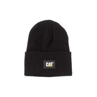 Caterpillar Heren Muts CAT Trademark Beanie Zwart