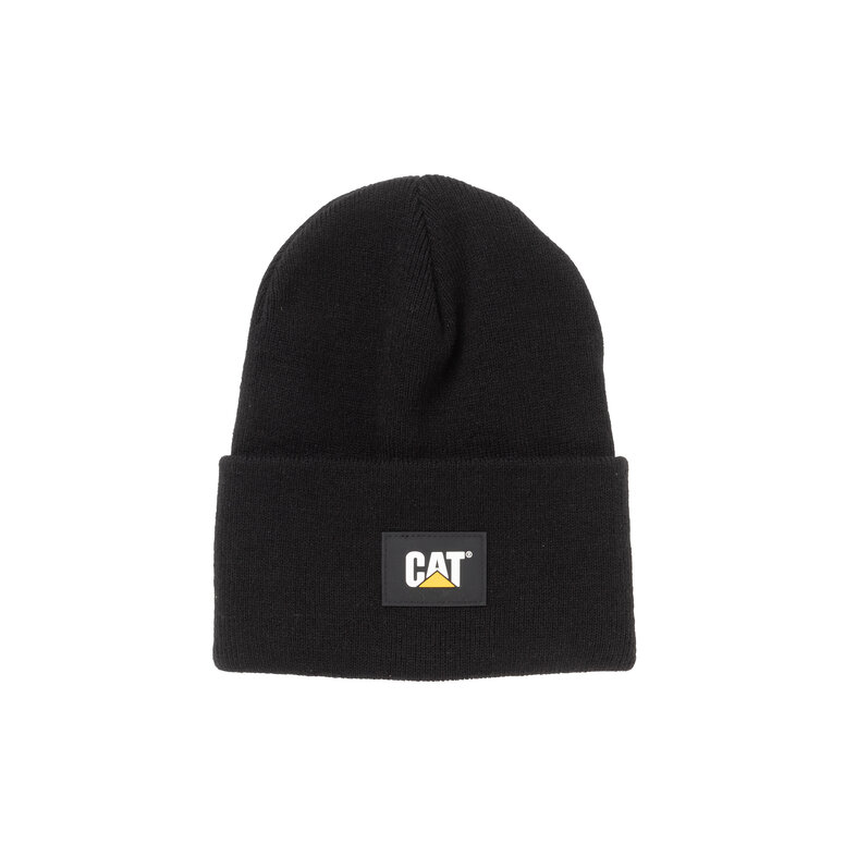 Cat Caterpillar Heren Muts CAT Trademark Beanie Zwart
