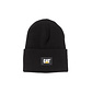 Cat Caterpillar Men's Hat CAT Trademark Beanie Black