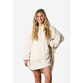 Apollo Ladies Huggle Fleece Hoodie Loungewear Incl Hood Creme