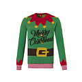 Apollo Apollo Funny Christmas Sweater Men With Led Lights Christmas Elf Green