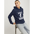 Jack & Jones Jack & Jones Heren Kersttrui JJXMAS Blauw