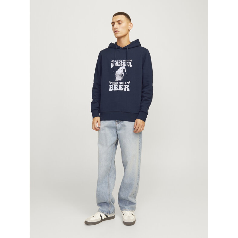 Jack & Jones Jack & Jones Heren Kersttrui JJXMAS Blauw