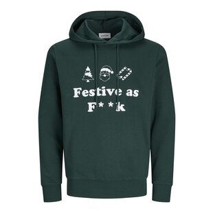 Jack & Jones Heren Kersttrui JJXMAS Groen