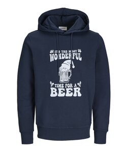 Jack & Jones Heren Kersttrui JJXMAS Blauw