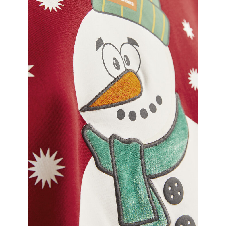 Jack & Jones Jack & Jones Heren Kersttrui JJXMAS JOLLY Rood