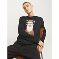 Jack & Jones Jack & Jones Men's Christmas Sweater JJXMAS JOLLY Black