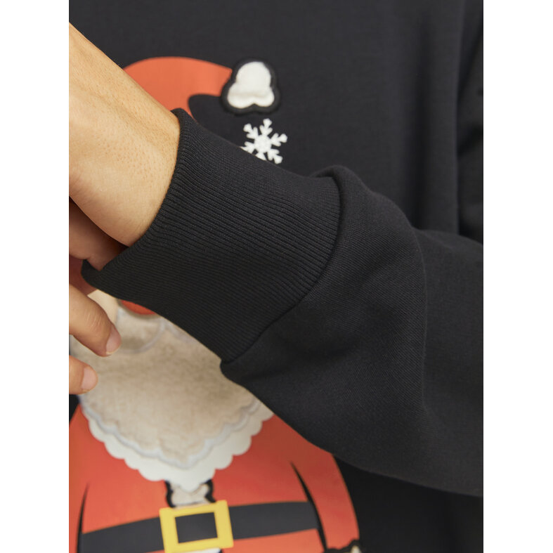 Jack & Jones Jack & Jones Men's Christmas Sweater JJXMAS JOLLY Black